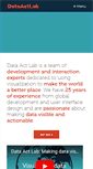Mobile Screenshot of dataactlab.com